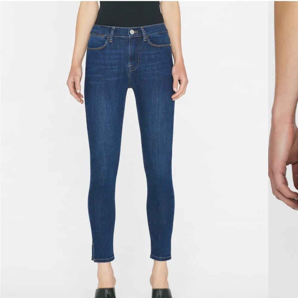 Frame Le High Skinny Outseam Slit